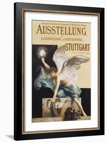 Ausstellung Fur Elektrotechnik Und Kunstgewerbe Poster-null-Framed Giclee Print