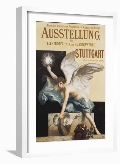 Ausstellung Fur Elektrotechnik Und Kunstgewerbe Poster-null-Framed Giclee Print