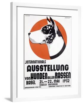Austellung Von Hundren-Johannes Handschin-Framed Giclee Print