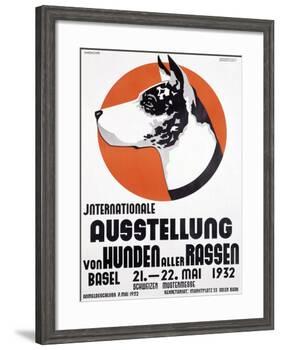 Austellung Von Hundren-Johannes Handschin-Framed Giclee Print