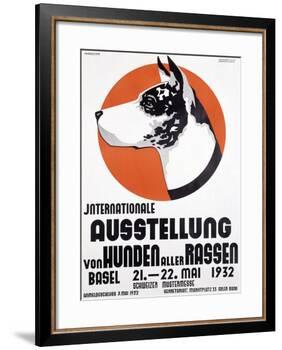Austellung Von Hundren-Johannes Handschin-Framed Giclee Print