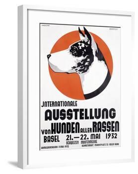 Austellung Von Hundren-Johannes Handschin-Framed Giclee Print