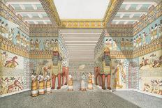 Hall in Assyrian palace (restored), 1849-Austen Henry Layard-Mounted Giclee Print