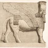 Assyrian Warriors on Horseback, from Monuments of Nineveh, Pub. 1849 (Engraving)-Austen Henry Layard-Giclee Print