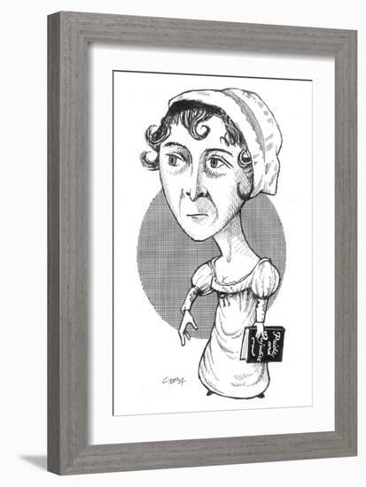 Austen-Gary Brown-Framed Giclee Print