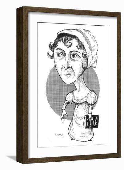 Austen-Gary Brown-Framed Giclee Print