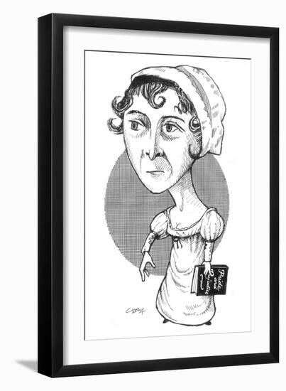 Austen-Gary Brown-Framed Giclee Print