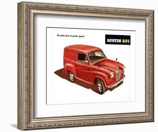 Austin A35 60 Cubic Feet-null-Framed Art Print