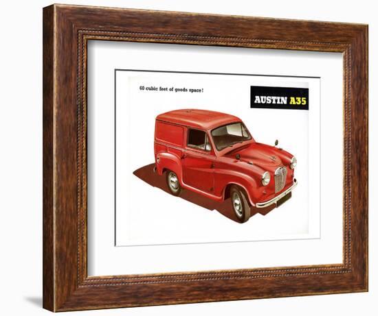 Austin A35 60 Cubic Feet-null-Framed Art Print