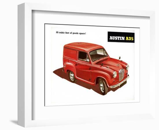 Austin A35 60 Cubic Feet-null-Framed Art Print