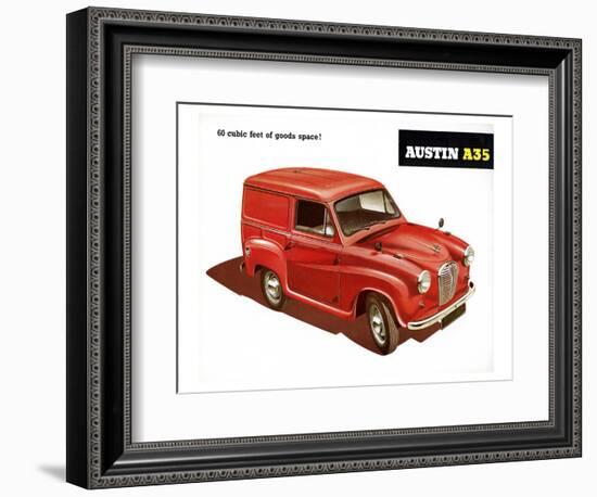 Austin A35 60 Cubic Feet-null-Framed Art Print