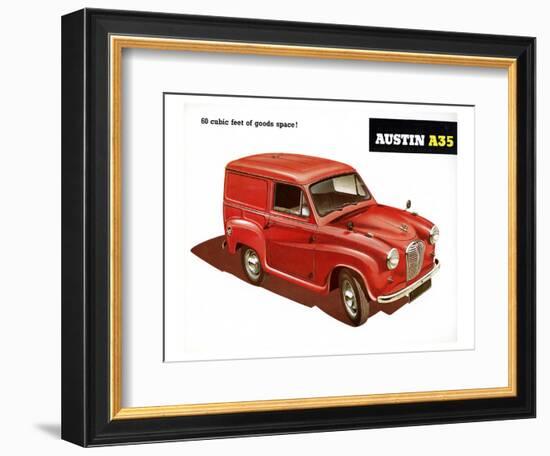 Austin A35 60 Cubic Feet-null-Framed Art Print