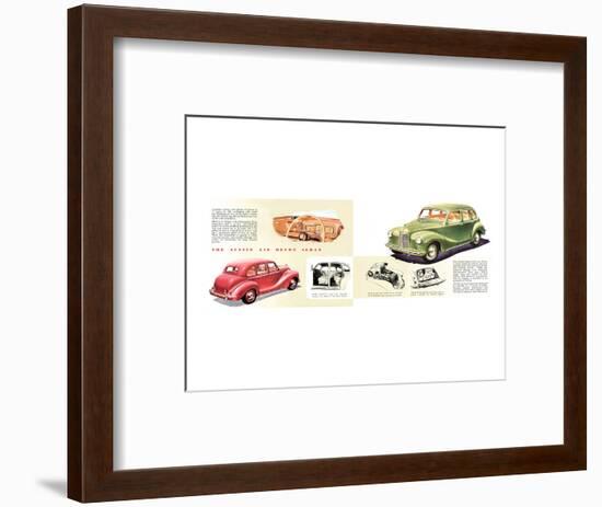 Austin A40 Devon Sedan-null-Framed Art Print