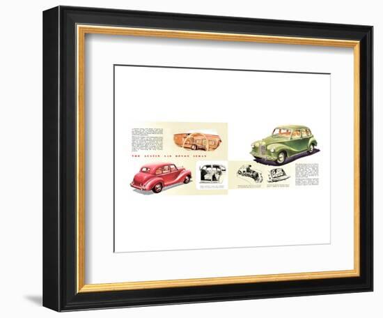 Austin A40 Devon Sedan-null-Framed Art Print