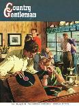 "Teenage Party," Country Gentleman Cover, March 1, 1950-Austin Briggs-Giclee Print