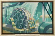 Making Electrical Machinery in the United Kingdom-Austin Cooper-Framed Giclee Print