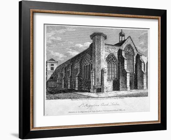 Austin Friars, City of London, 1811-John Greig-Framed Giclee Print