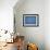 Austin-Healey 100-Blue-Mark Rogan-Framed Art Print displayed on a wall