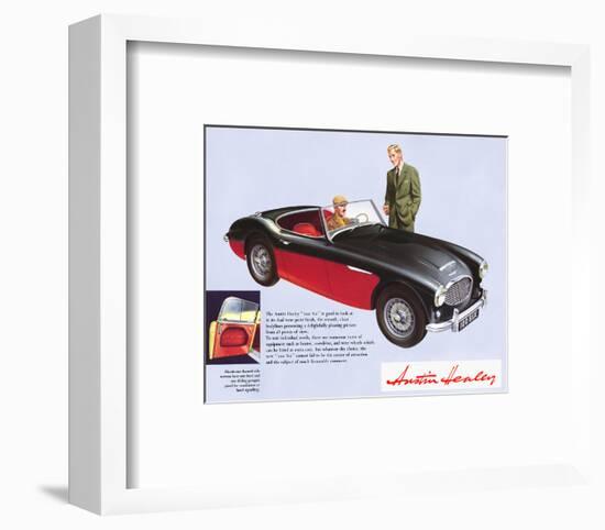 Austin Healey 100 Six-null-Framed Art Print