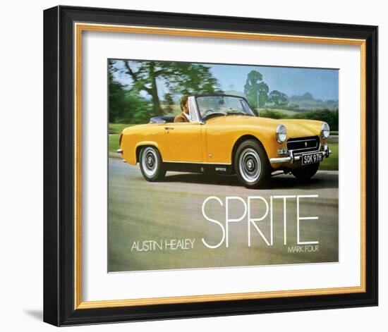 Austin Healey Sprite Mark 4-null-Framed Art Print