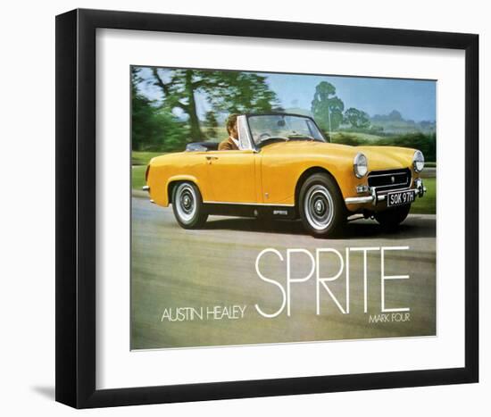 Austin Healey Sprite Mark 4-null-Framed Art Print