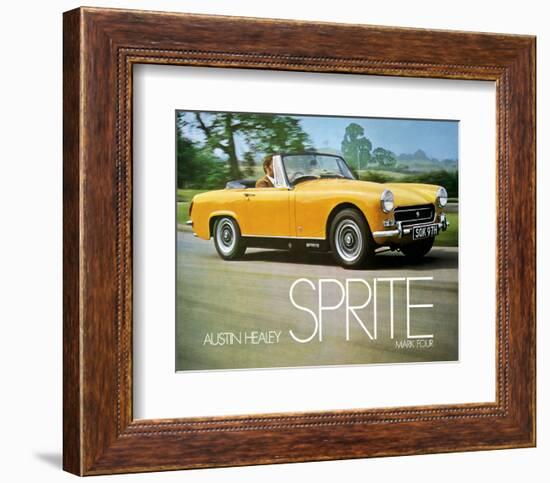 Austin Healey Sprite Mark Four-null-Framed Art Print