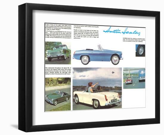 Austin Healey-null-Framed Art Print