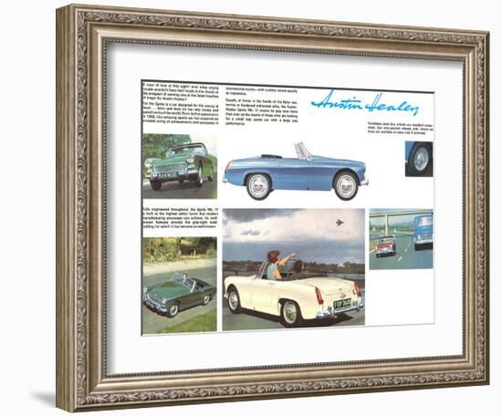 Austin Healey-null-Framed Art Print