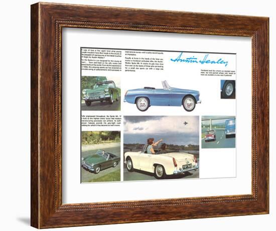 Austin Healey-null-Framed Art Print