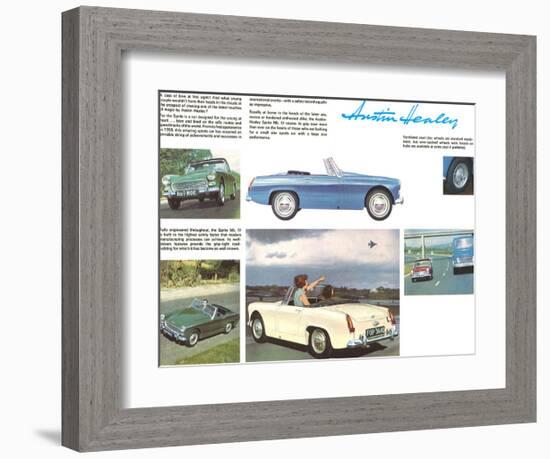 Austin Healey-null-Framed Art Print