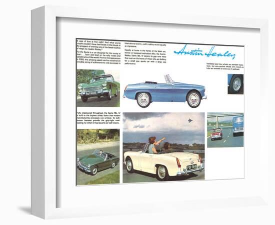 Austin Healey-null-Framed Art Print