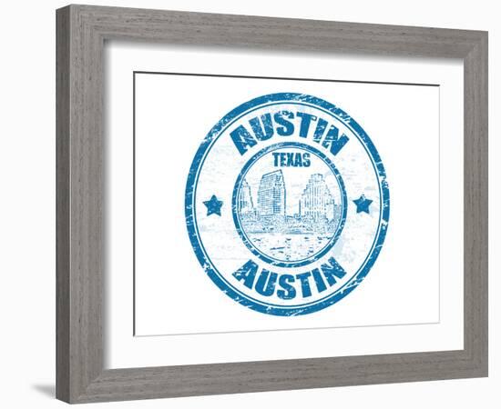 Austin Stamp-radubalint-Framed Art Print