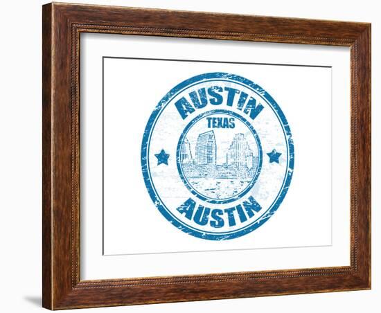Austin Stamp-radubalint-Framed Art Print