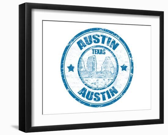 Austin Stamp-radubalint-Framed Art Print