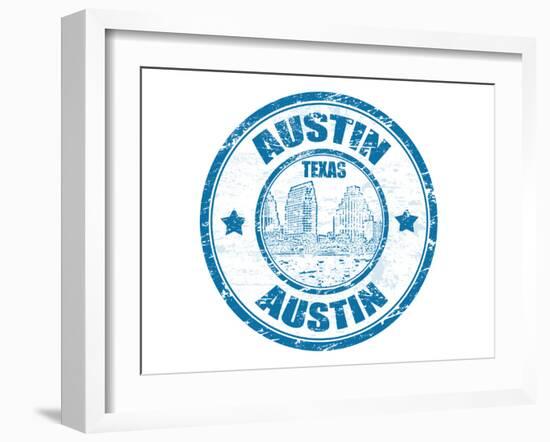 Austin Stamp-radubalint-Framed Art Print