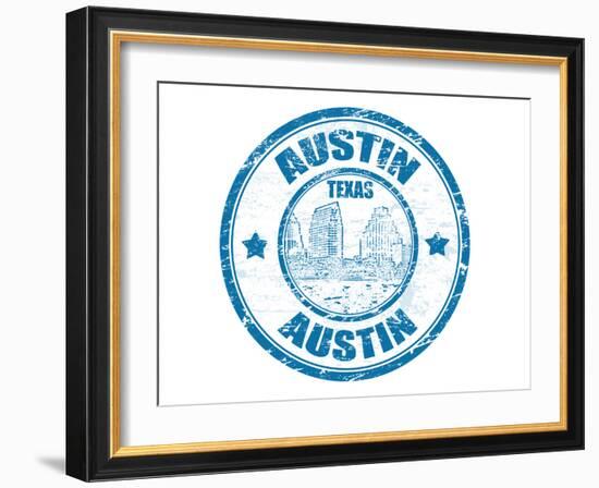 Austin Stamp-radubalint-Framed Art Print