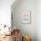 Austin, Texas - Typography-Lantern Press-Framed Stretched Canvas displayed on a wall