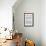 Austin, Texas - Typography-Lantern Press-Framed Stretched Canvas displayed on a wall