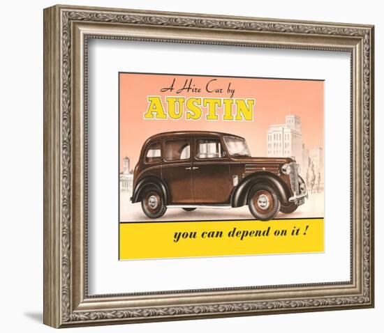 Austin - you Can Depend on it-null-Framed Premium Giclee Print