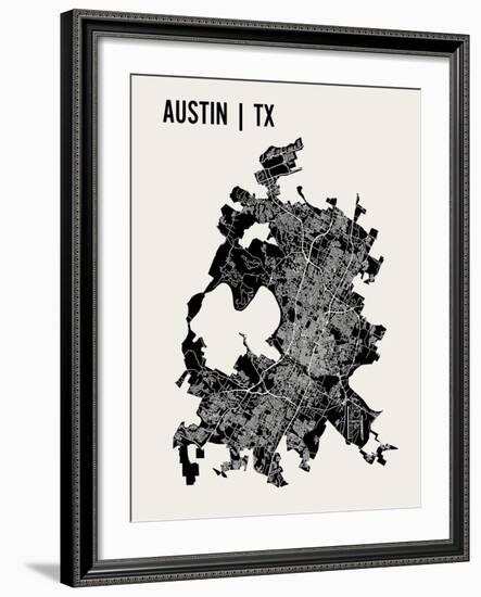 Austin-Mr City Printing-Framed Art Print