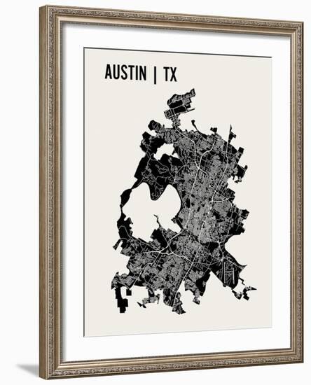 Austin-Mr City Printing-Framed Art Print