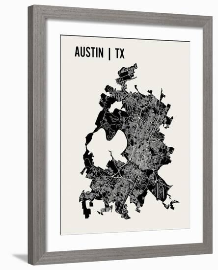 Austin-Mr City Printing-Framed Art Print