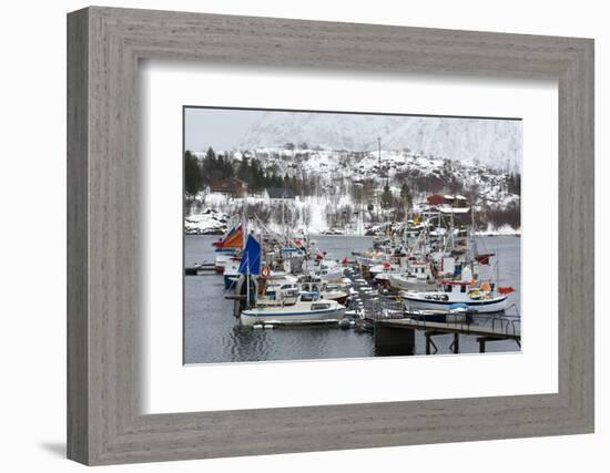 Austnes Fjord, Lofoten Islands, Arctic, Norway, Scandinavia-Sergio Pitamitz-Framed Photographic Print