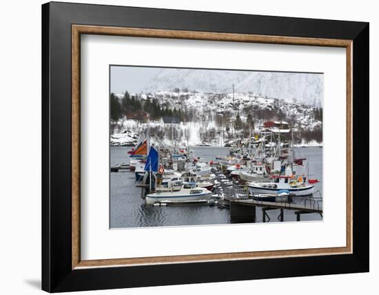 Austnes Fjord, Lofoten Islands, Arctic, Norway, Scandinavia-Sergio Pitamitz-Framed Photographic Print