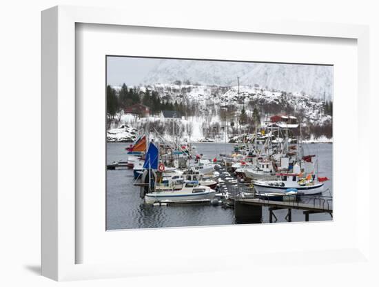 Austnes Fjord, Lofoten Islands, Arctic, Norway, Scandinavia-Sergio Pitamitz-Framed Photographic Print