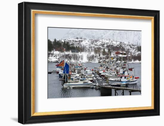 Austnes Fjord, Lofoten Islands, Arctic, Norway, Scandinavia-Sergio Pitamitz-Framed Photographic Print