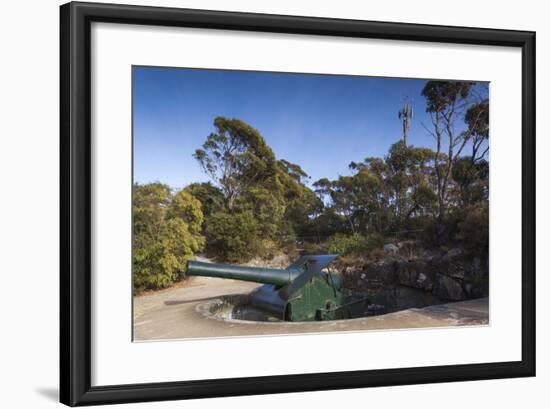 Australia, Albany, Princess Royal Fort, Mt Adelaide, Artillery-Walter Bibikow-Framed Photographic Print