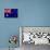 Australia Flag Design with Wood Patterning - Flags of the World Series-Philippe Hugonnard-Art Print displayed on a wall