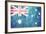 Australia Flag-duallogic-Framed Art Print