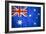 Australia Flag-Miro Novak-Framed Art Print